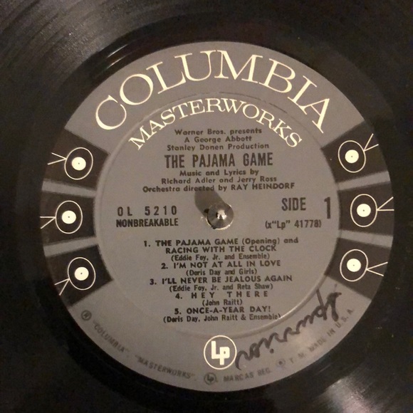 Adler And Ross, Doris Day The Pajama Game Movie Soundtrack Vinyl Lp - Picture 4 of 8